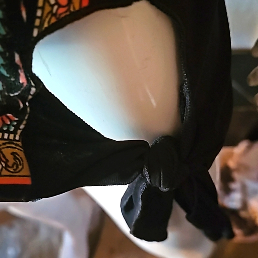 Plus Size Paisley Blouse - Picture 3 of 6